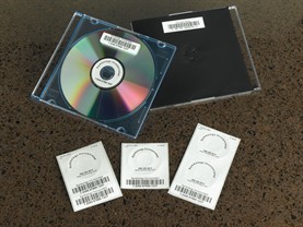 Library DVD label (Sq)